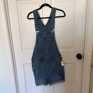 Old Navy Blue Denim Short Overalls